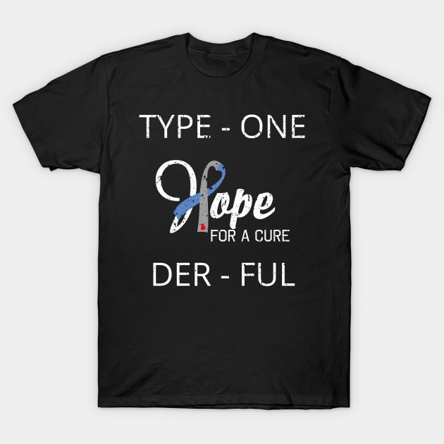 Funny Type 1 Diabetes - Diabetes Awareness T-Shirt by mrsmitful